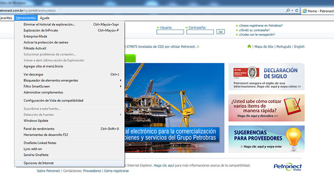 FAQ Navegador