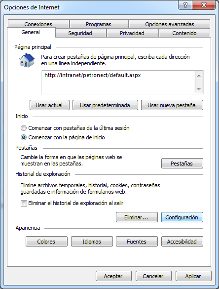 FAQ Navegador