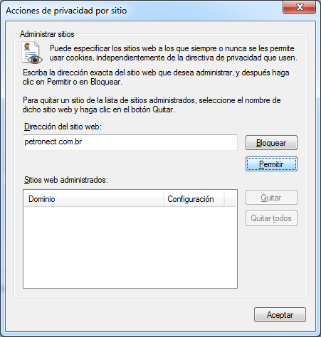 FAQ Navegador